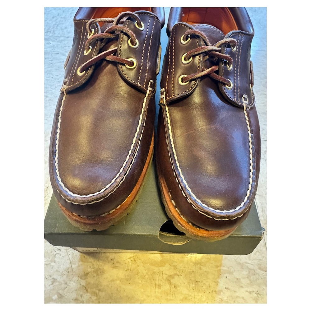 Timberland 3-Eye Lug Handsewn Boat Shoe - Brown